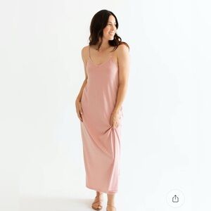 CJLA Ribbed Spaghetti Dress